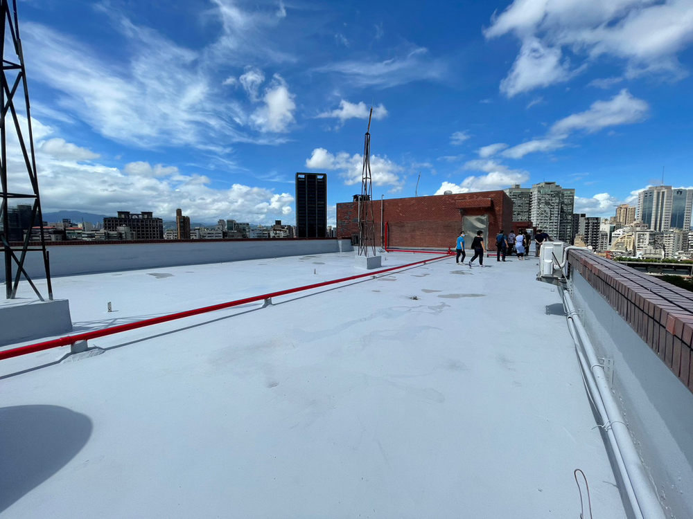 師範大學誠勤大樓屋頂防水