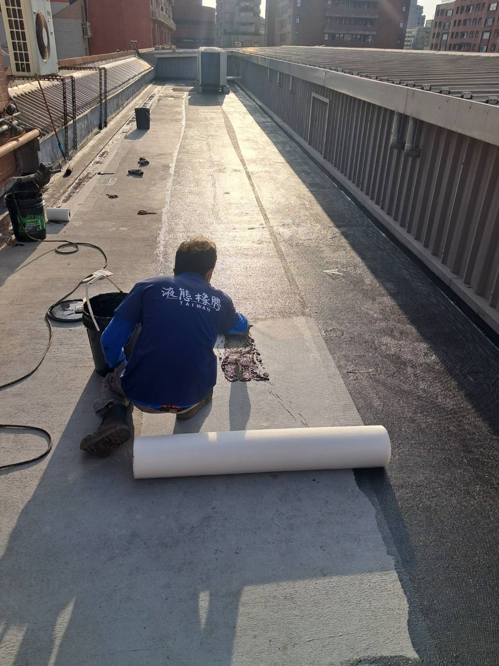 師範大學誠勤大樓屋頂防水